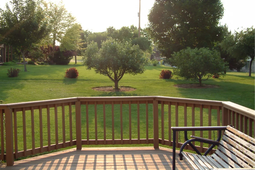 8x24 extended deck build NC Foothills North Carolina — The Foothills Deck Company
